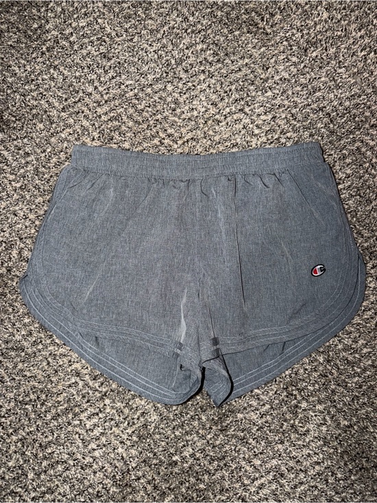 Champion Pants - Champion Women's Heather Gray Athletic Running Shorts
